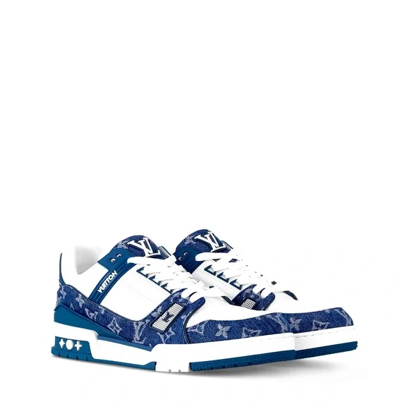 Louis Vuitton | Shoes | Louis Vuitton Lv Classic Blue  display picture 2